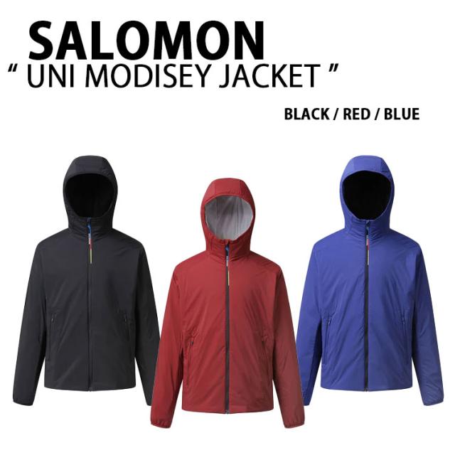 SALOMON サロモン ナイロンジャケット UNI MODISEY JACKET ユニ モディセイ ジャケット BLACK RED BLUE メンズ レディース