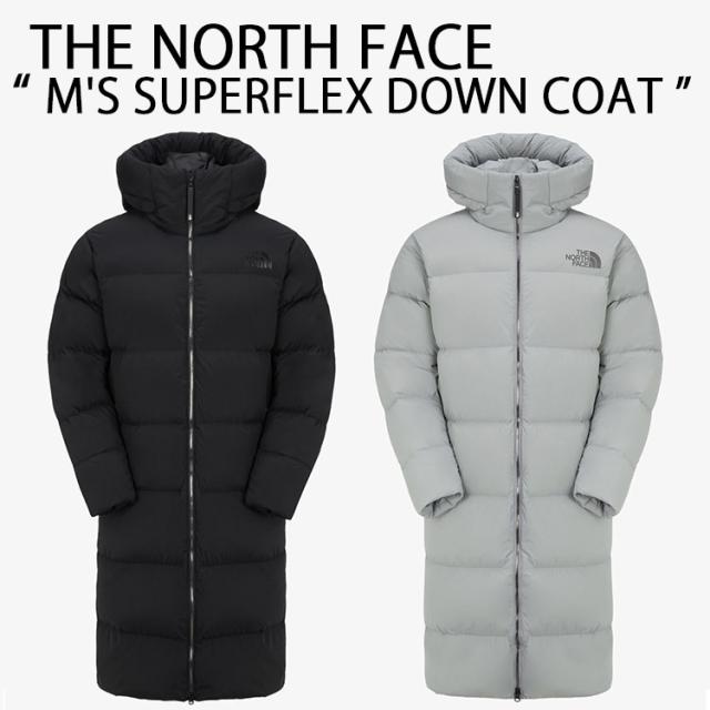 THE NORTH FACE ノースフェイス ダウンコート M’S SUPERFLEX RDS DOWN COAT ロングダウン ベンチコート BLACK GRAY コート NC1DQ55A/B