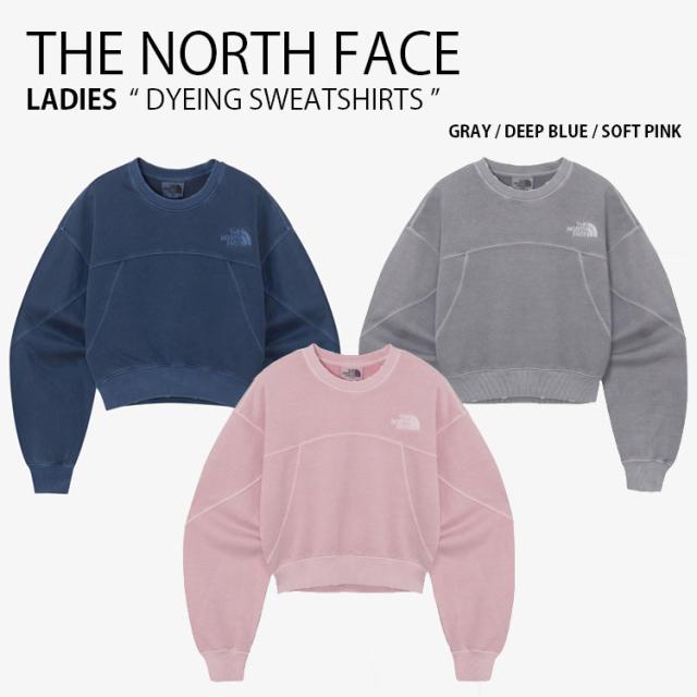 THE NORTH FACE ノースフェイス レディース スウェット DYEING SWEATSHIRTS スウェットシャツ トレーナー 長袖 女性用 NM5MQ50J/K/L