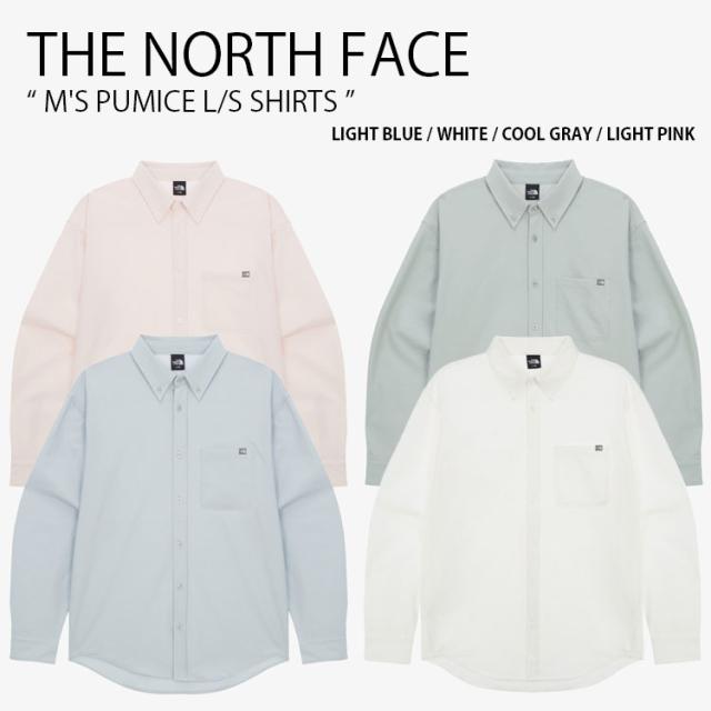 THE NORTH FACE ノースフェイス シャツ M’S PUMICE L/S SHIRTS ロングスリーブ 長袖 ナイロンシャツ メンズ レディース NH8LR03A/B/C/D