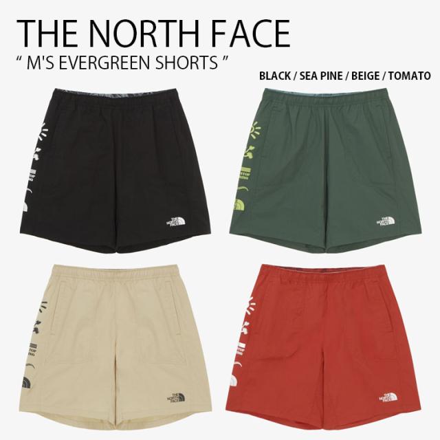 THE NORTH FACE ノースフェイス ショートパンツ M’S EVERGREEN SHORTS ショーツ ウォーターパンツ メンズ レディース NS6NR09A/B/C/D