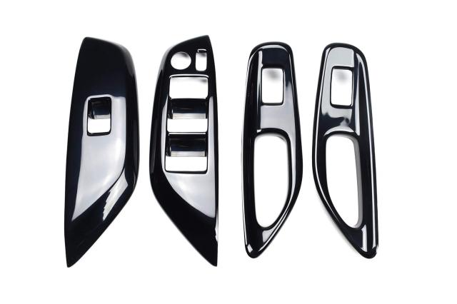 SecondStage(セカンドステージ) トヨタ ヤリス PWSW ドアスイッチ パネル ピアノブラック/ T488BLKの通販は