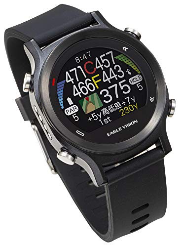 アサヒゴルフ EAGLE VISION watch ACE EV-933 BK ブラック - アクセサリー