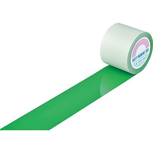 緑十字 ガードテープ(ラインテープ) 青 50mm幅×100m 屋内用 148056 即