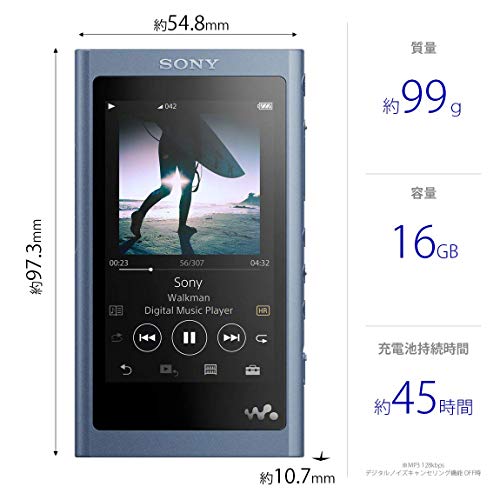 ソニー ウォークマン NW-A55 16GB Amazon.co.jp: ソニー ウォークマン Aシリーズ 16GB NW-A55