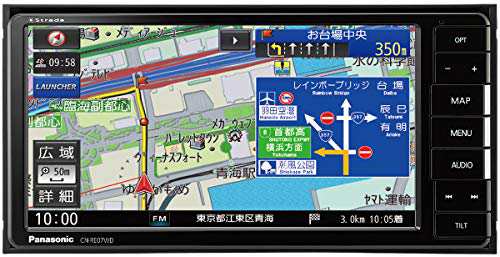 パナソニック(Panasonic) 7型ワイド カーナビ ストラーダ CN-RE07WDA ...