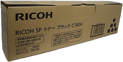 リコー RICOH SP トナーC740H ブラック 純正品 RICOH SP C740の通販は