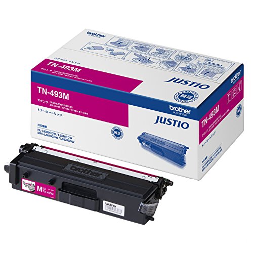 ブラザー工業 【brother純正】トナーカートリッジマゼンタ(大容量) TN-493M 対応型番:HL-L9310CDW、HL-L8360CDの通販は