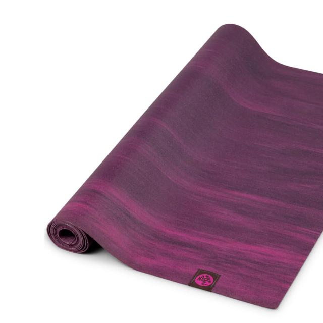 マンドゥカ ヨガマット 折りたたみ ヨガラグ ホットヨガ 滑らない トラベル エコスーパーライト 1.5mm ルイボスマーブル manduka eco super lite 日本正規品 ヨガラグマンドゥカ ピラティスマット おしゃれ
