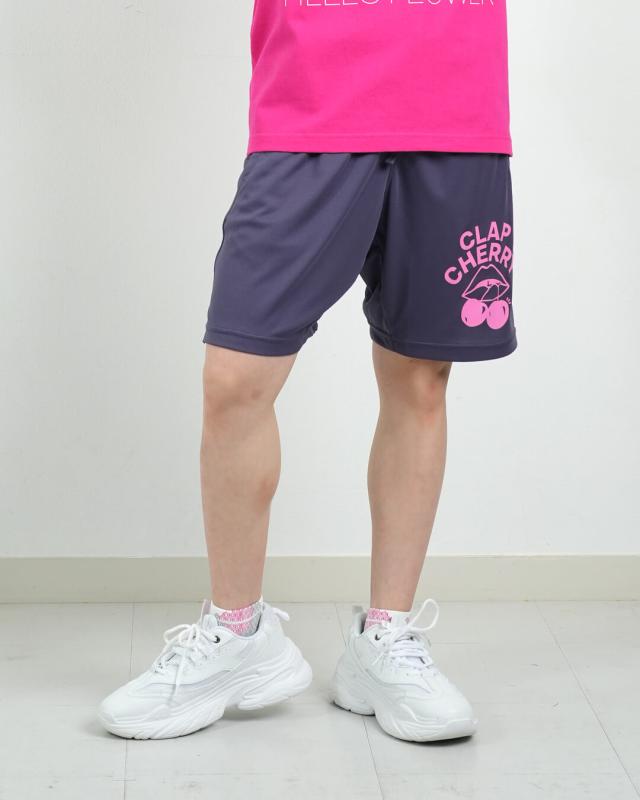 clap クラップ新作 7月25日(金)発売 チェリードライハーフパンツ　ズンバ CLAP クラップ レディースパンツ clap クラップ新作 7月25日(金)発売