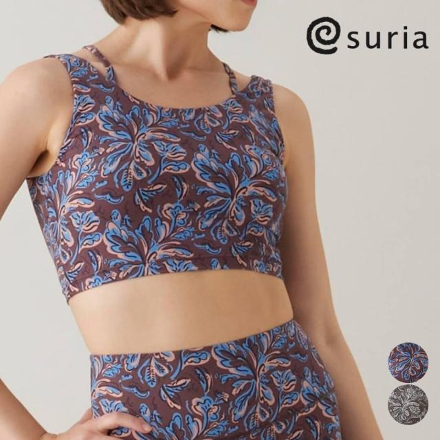スリア ヨガ suria ブラトップ フィユトップ su-b528 remi biruコラボ ヨガウェア トップス カップ付き レディース ホットヨガウェア ピラティスウェア 吸水速乾 おしゃれ かわいい 新作 S/Mサイズ