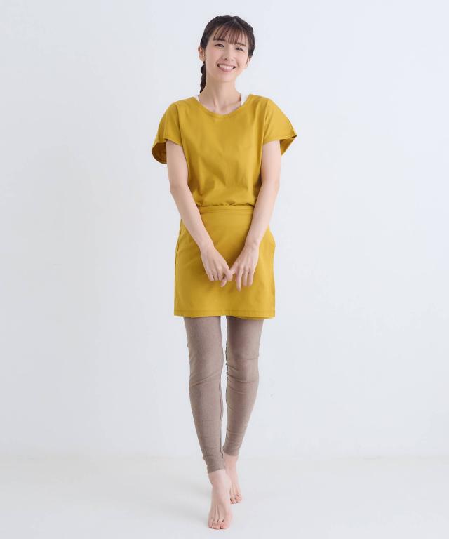 テジャス ヨガ tejas ヴェシュタチュニック tl252186 ヨガウェア トップス レディース チュニック フリーサイズ 体型カバー ゆったり おしゃれ 2025年 秋冬 新作 テジャス ヨガ tejas ヴェシュタチュニック tl252186 ヨガウェア