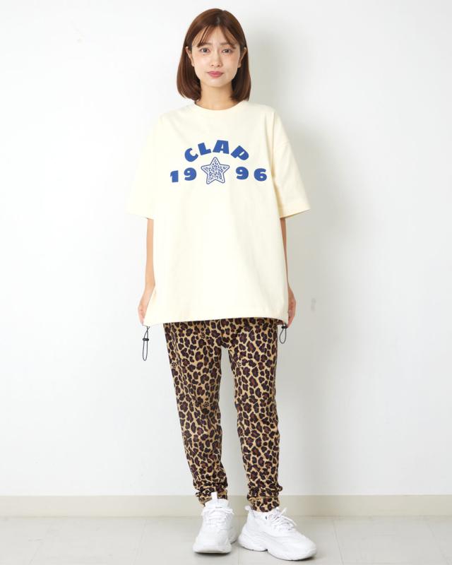 クラップ CLAP フィットネス クラップ フィットネスウェア レディース パンツ LEOPARD EFFORTLESS M/フリーサイズ ジムウェア トレーニング ウェア エフォートレス ゆったり 柄 2026 新作_5