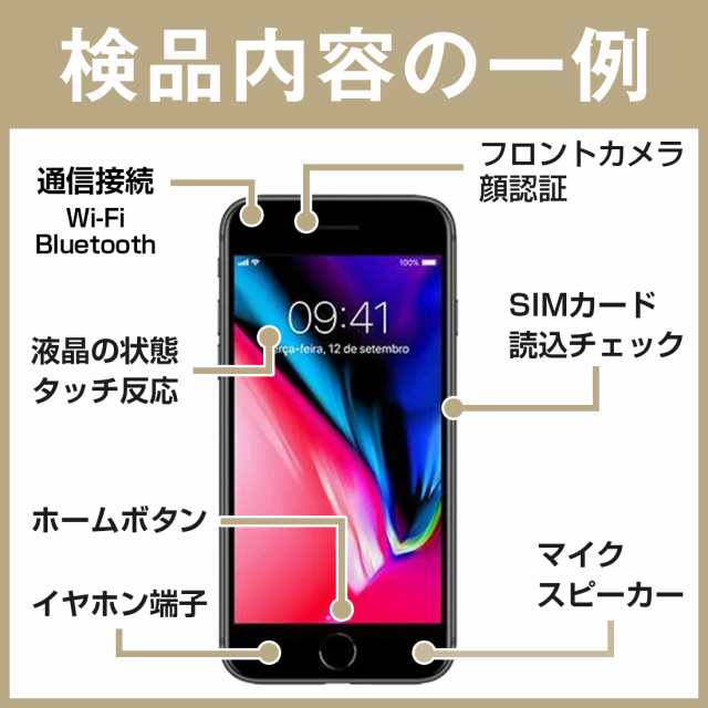 SIMフリー iPhone7 128GB シルバー スマホ 本体 iPhone 中古 送料無料 保証あり ip7mtm478b 携帯電話