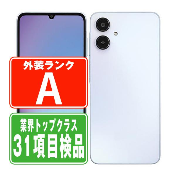 SIMフリー au SCG33 Galaxy A25 5G ライトブルー スマホ 本体 android 中古 送料無料 保証あり scg33lb8mtm