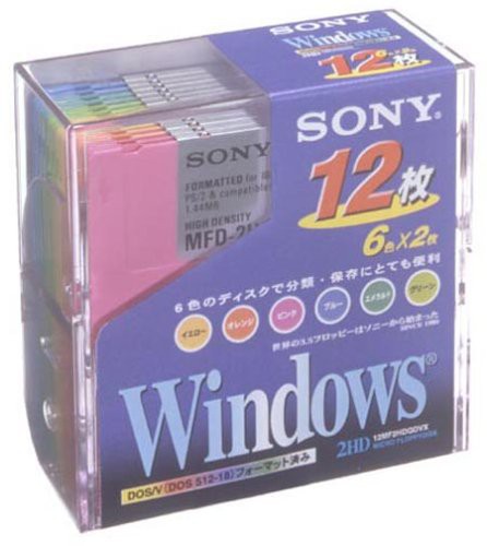 SONY 12MF2HDQDVX フロッピーディスク(DOS V用) 12MF-2HDQDVX