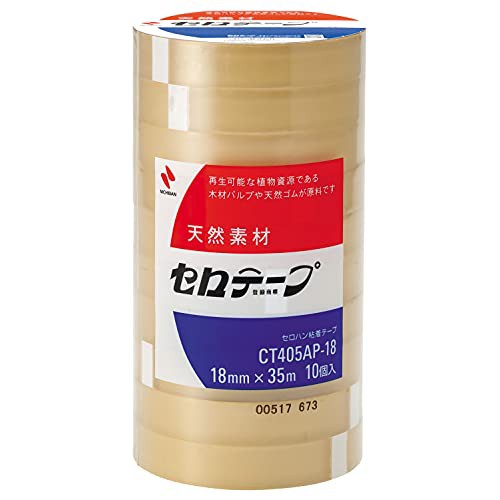 ニチバン セロテープ 大巻 10巻入 18mm×35m CT405AP-18