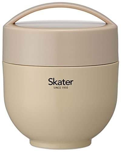 スケーター(Skater) 保温弁当箱 丼型 ランチジャー くすみグレー 540