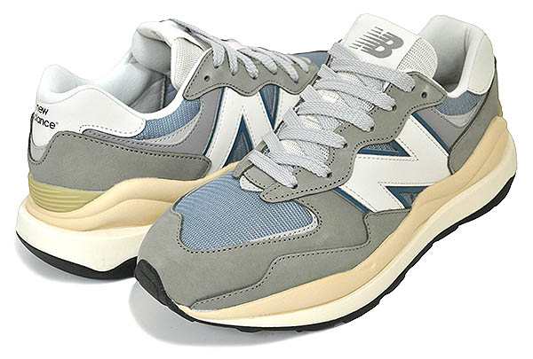 ニューバランス M5740 NEW BALANCE M5740LLG GRAY/BLUE width D グレー