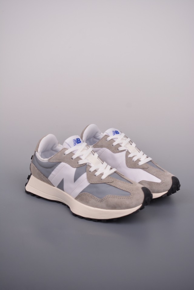 New Balance ニューバランス スニーカー 327 WS327LA マンセルホワイト グレーの通販は