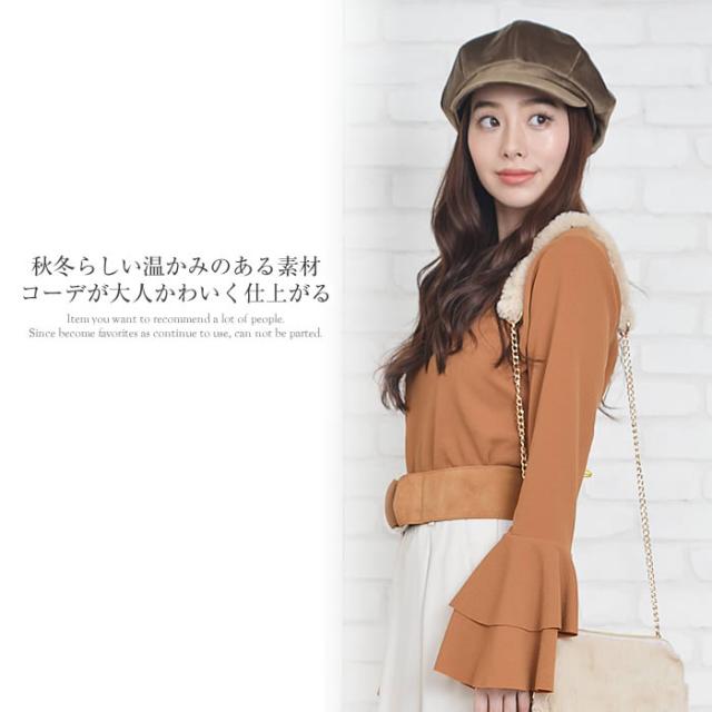 キャスケット 帽子 帽 ハット ベロア プレーン 女の子 ベルベットの通販はau Pay マーケット Curvy S カービーズ