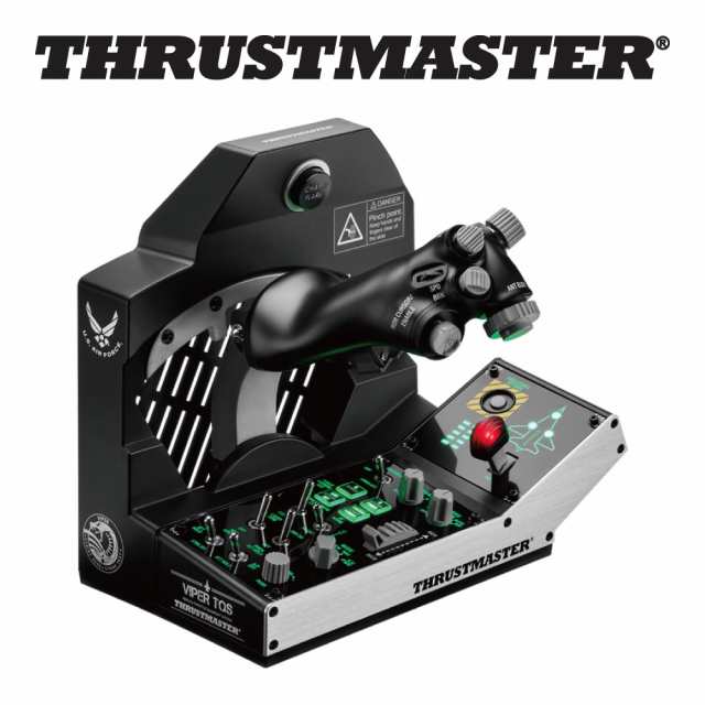 Thrustmaster Viper TQS Mission Pack フライトシミュレーター クアドラントシステム コントロールパネル付属 PC対応 1年保証 輸入品