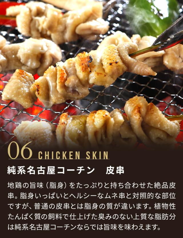 【7-8人前】純系 名古屋コーチン BBQセット 冷凍 国産 高級 地鶏 計20本 焼き鳥セット バーベキュー キャンプ アウトドア もも むね つくね 鶏皮 鶏肉 お肉 やきとり たれ しお 業務用 大容量 送料無料 お取り寄せ ギフト_11