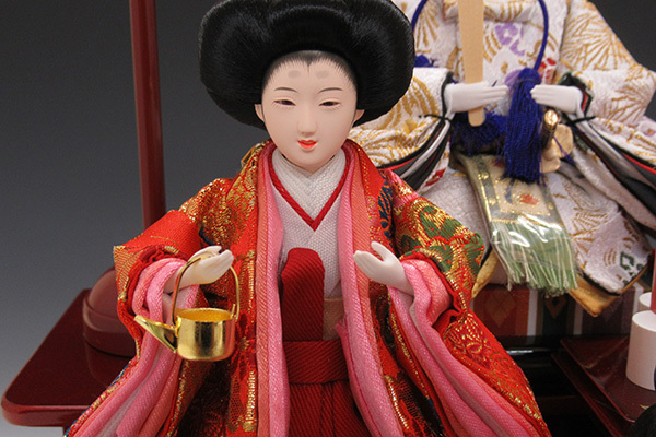 雛人形セット アクリルケース付き 佳月K-102