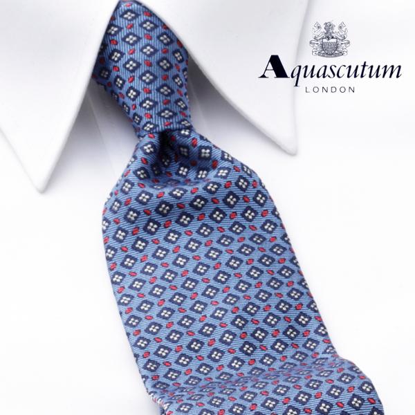 ネクタイ アクアスキュータム AQUASCUTUM 新作 ブランド シルク おしゃれ ギフト 祝い 誕生日 就活 結婚式 新生活 新社会人 プレゼント AQJ-538の通販は