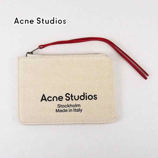 アクネストゥディオズ ACNE STUDIOS ポーチ（ベージュ）ブランド 新作 ギフト 祝い 誕生日 バースデー クリスマス 成人式 プレゼント AS-