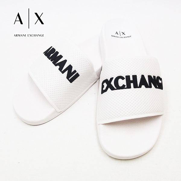 アルマーニエクスチェンジ ARMANI EXCHANGE シャワーサンダル メンズ（ホワイト） 新作 ギフト 祝い 誕生日 バースデー クリスマス 成人