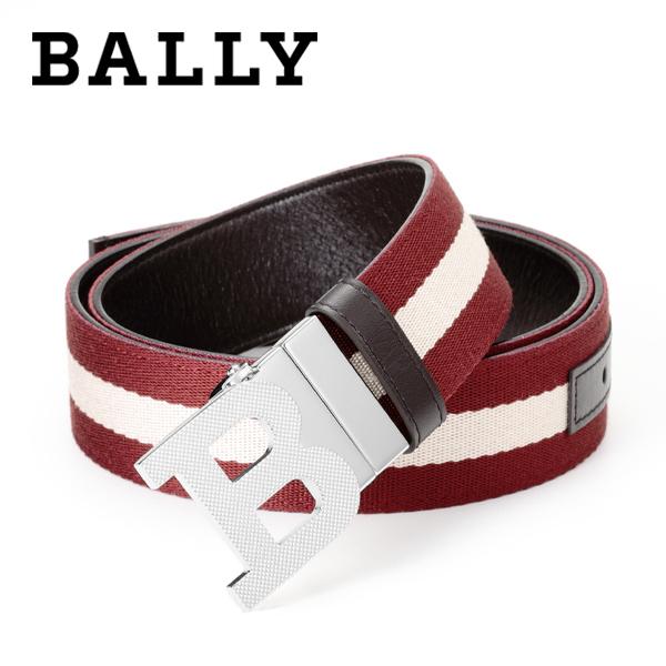 バリー BALLY リバーシブルベルト メンズ 回転式バックル（トップ  