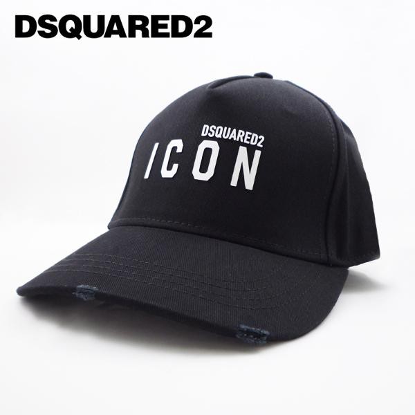 ディースクエアード DSQUARED2 キャップ 帽子 メンズ（ブラック）ブランド 新作 ギフト 祝い 誕生日 バースデー クリスマス 成人式 プレ