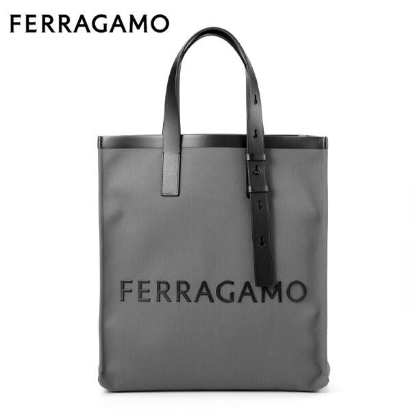 フェラガモ FERRAGAMO トートバッグ（ダークグレー）ブランド 新作 ギフト 祝い 誕生日 バースデー クリスマス 成人式 プレゼント FG-332