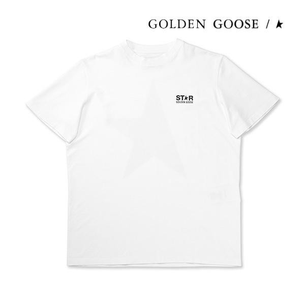 ゴールデングース GOLDEN GOOSE レディースＴシャツ ブランド 新作 ギフト 祝い 誕生日 バースデー 父の日 プレゼント（ホワイト／ブラッの通販は