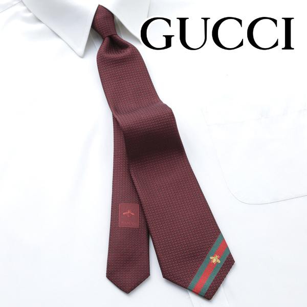 ネクタイ グッチ GUCCI 新作 ブランド シルク おしゃれ ギフト 祝い 誕生日 就活 結婚式 クリスマス 成人式 プレゼント GUJ-837