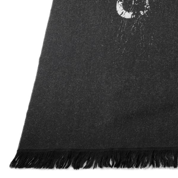 ジバンシー GIVENCHY ウールマフラー ストール（ブラック×グレー）ブランド 新作 ギフト 祝い 誕生日 バースデー 新生活 新社会人 プレゼント GV-019の通販は