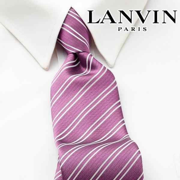 ネクタイ ランバン LANVIN 新作 ブランド シルク おしゃれ ギフト 祝い 誕生日 就活 結婚式 クリスマス 成人式 プレゼント LVJ-261