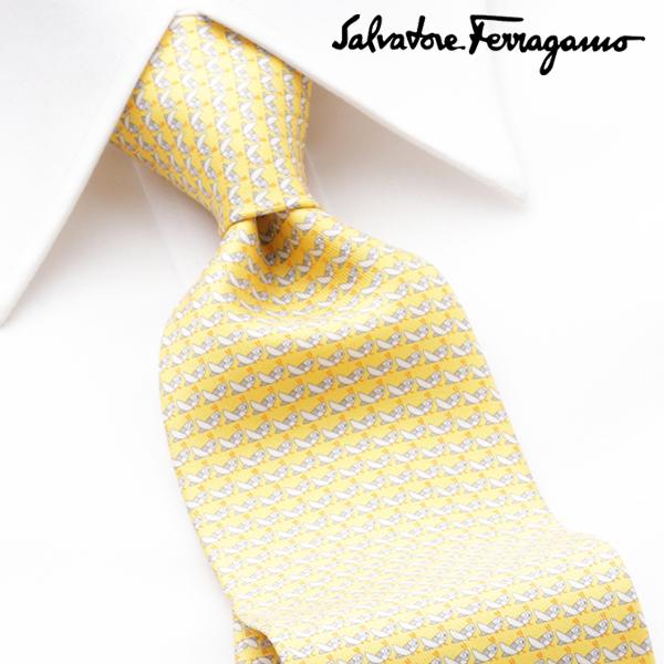 本日限定！新品！未使用！Salvatore Ferragamo シルク ネクタイ ネクタイ フェラガモ FERRAGAMO 新作 ブランド シルク おしゃれ