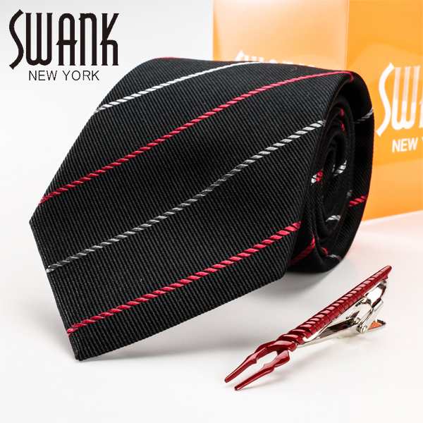 ネクタイ タイピン セット エヴァンゲリオン スワンク SWANK 新作 ブランド シルク おしゃれ ギフト 祝い 誕生日 就活 結婚式 新生活 新社会人 プレゼント SWJ-006の通販は