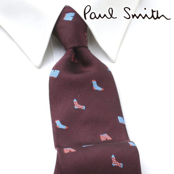 ネクタイ ポールスミス PAUL SMITH 新作 ブランド シルク おしゃれ ギフト 祝い 誕生日 就活 結婚式 クリスマス 成人式 プレゼント PSJ-6