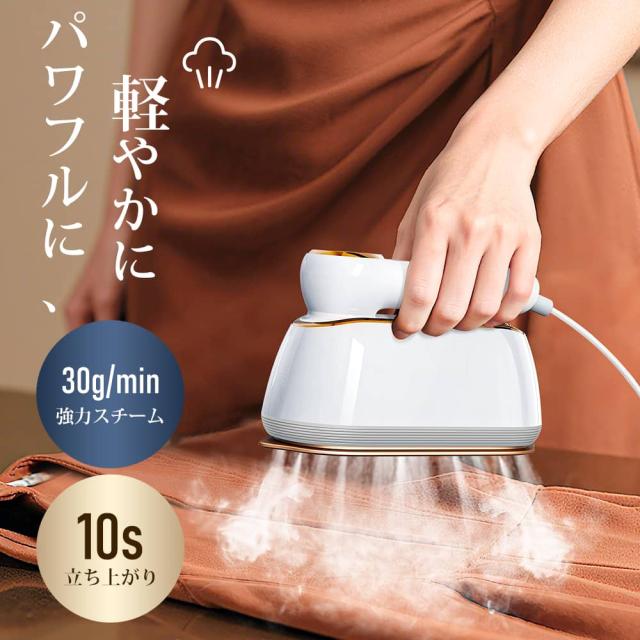 スチームアイロン 衣類スチーマー アイロン 除菌 ニオイ対策 大容量 