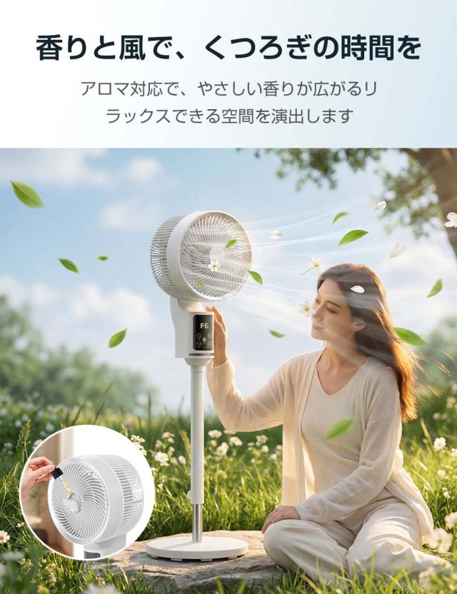 【30%OFFクーポン対象】サーキュレーター DC扇風機 洗える 上下 左右 首振り 分解 扇風機 パワフル送風 8畳 風量8段階 3D首振り対応 32畳 節電 軽量 コンパクト 簡単お手入れ 空気循環 卓上 デスク キッチン 換気 衣類乾燥 部屋干し 室内干し 梅雨対策エアコン併用_13