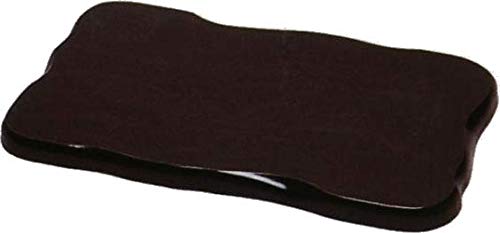 １０号 【花台】木製花台 平板 敷板 黒檀調 （10号） 木製漆器 ●花瓶を置く台の通販は 5,819円