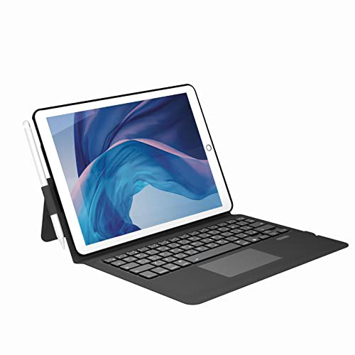 [iPad 10.2/10.5通用]EwinR 新型 iPad 第９世代 ケース 日本語配列 タッチパッド付き 一体式Bluetooth 超薄型 第８/７世代 ipad pro 10.5