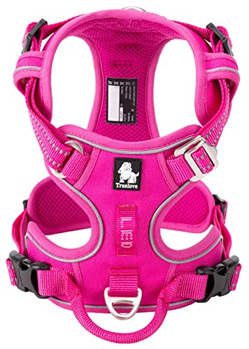 S_ピンク cocomall 2020新型 犬用ハーネス 犬用胴輪 ドッグ ペット用品 ハーネス 3M反射材料 訓練 ナイロン製 小型犬、中型犬、大型犬に向け 通気性 調節可能 (S， ピンク)の通販は