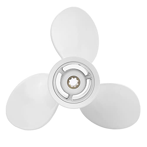 アルミニウム船外プロペラ、3 ブレード 8 歯 9?1/4x10in 船外プロペラ、耐久性のある船外モト ボート プロペラ 63V?45952?00 ヤマハ 9.9/15hp 船外水銀エンジンに適合 7,004円