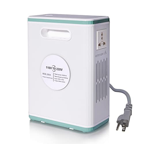 3000W KLD 変圧器 アップトランス 電源トランス 3000W 昇圧専用 変圧器 海外電気製品を日本で使用 昇圧器 純銅リングコア内蔵 コンパクト設計 安全 静音 100V-200V /110-220V /125V-250V 昇圧機 3000VAの通販は