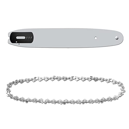 VOLTAGA 充電式 高枝 チェーンソー 替刃 充電式チェーンソーET1612対応 ガイドバー チェーン刃 セット チェーン セット 電動のこぎりアクセサリー交換の通販は 6,014円