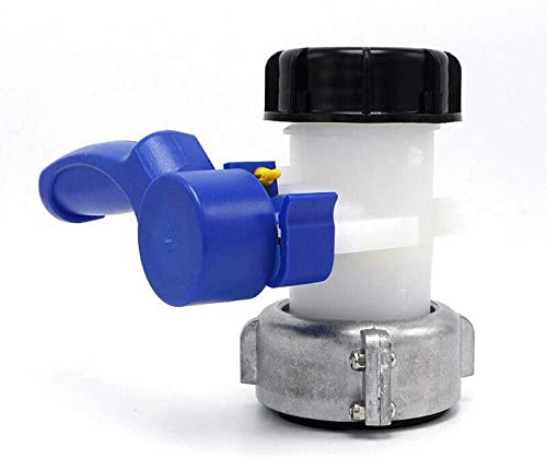 DN40-62mm myoseya バタフライバルブタップ IBCタンクコネクタ IBCタンクタップ IBCタンクアダプター ウォータートートタンクアダプター IBCタンクフィッティングツール コネクター交換DN40 62mm 5,692円